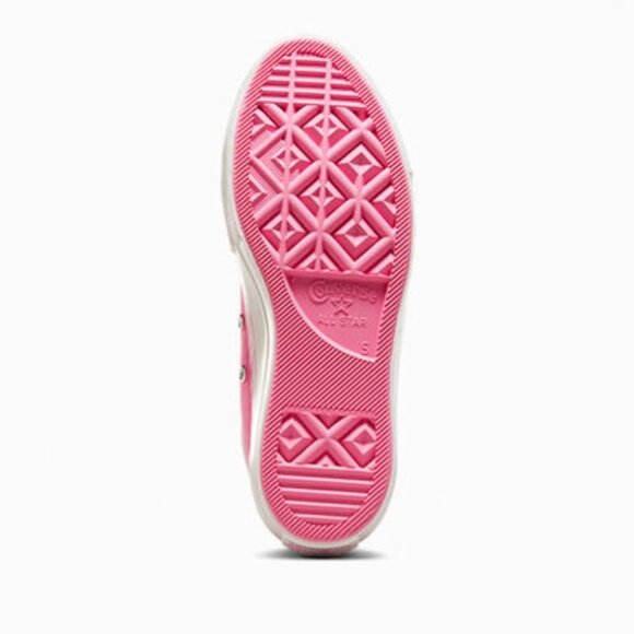 CONVERSE All Star Lift Platform High Top Retro Varsity Pink Women's 8.5 Barbie - Picture 7 of 7